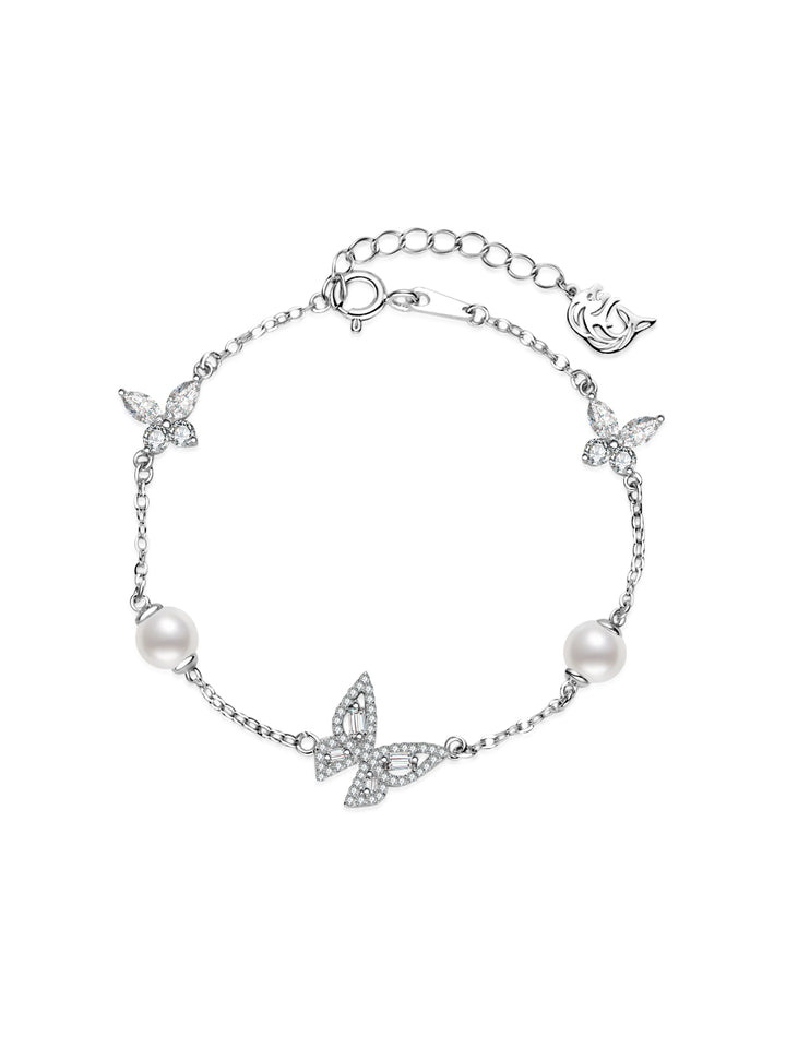 Elegantes Perlenarmband WB00329 | BUTTERFLY
