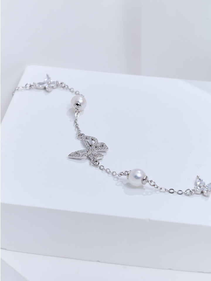 Elegantes Perlenarmband WB00329 | BUTTERFLY