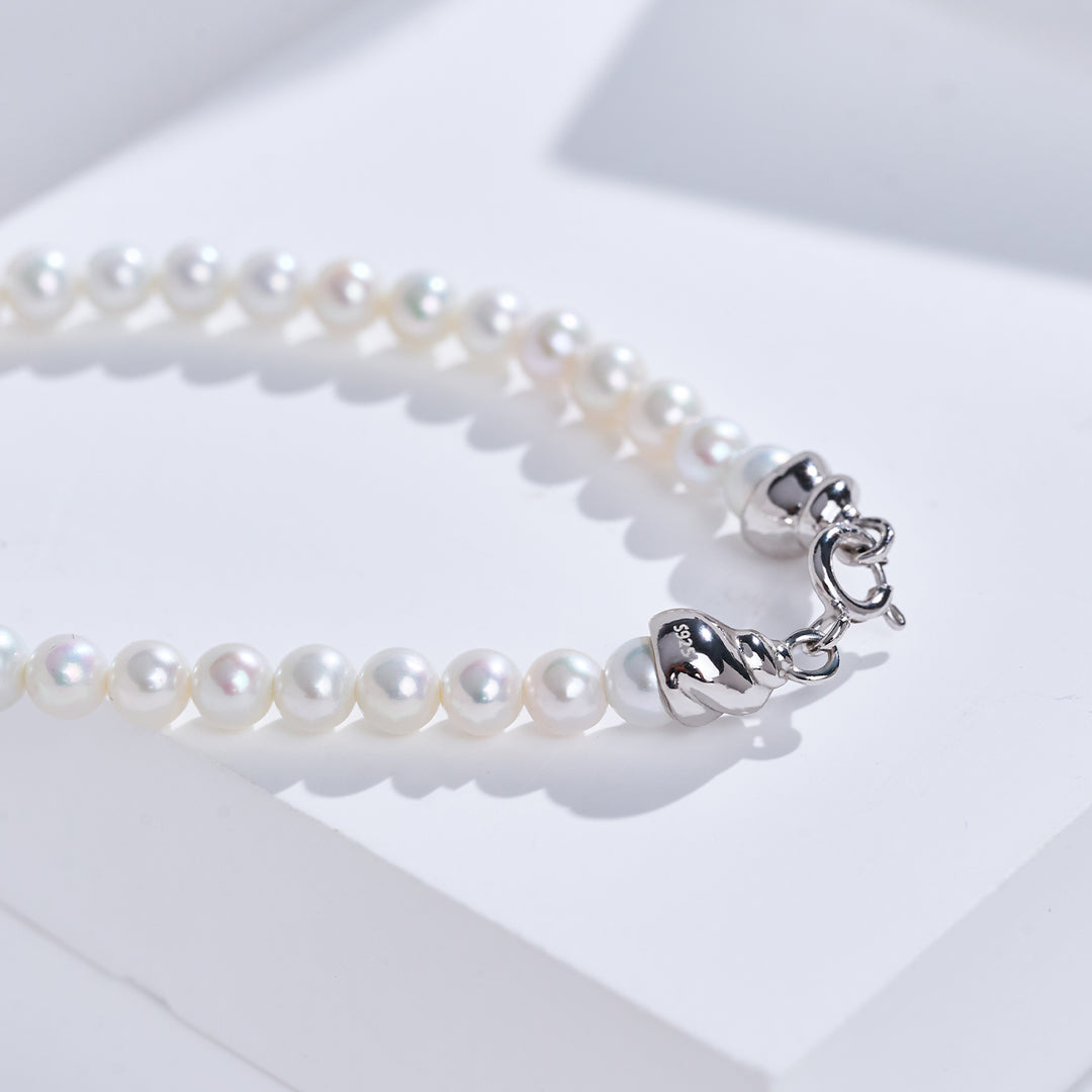 Top Lustre Süßwasserperlen-Armband WB00330