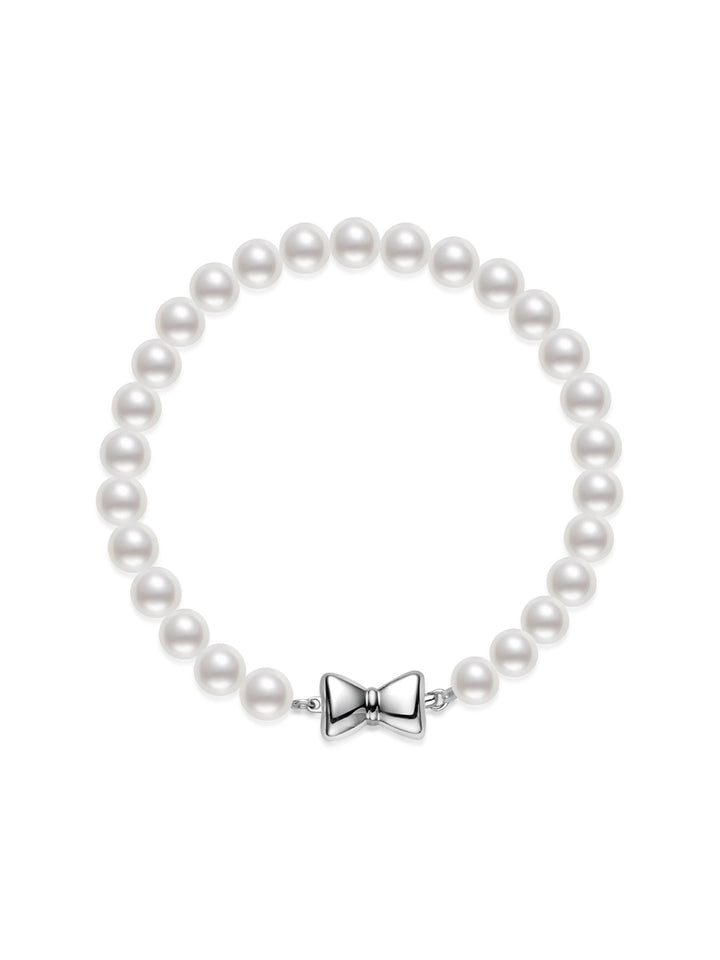 Top Lustre Süßwasser-Perlenarmband WB00342 | RIBBON