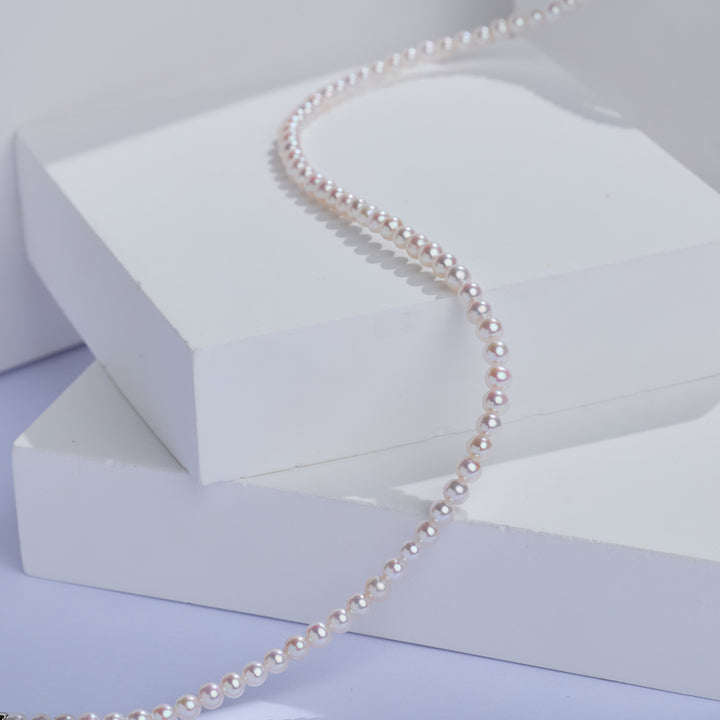 Bracelet à deux rangs de perles d&