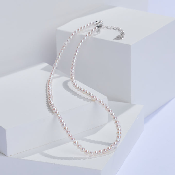 Bracelet à deux rangs de perles d&