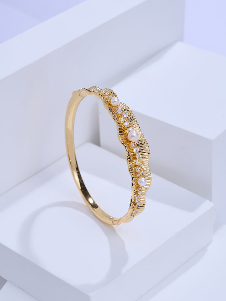 Gelang Mutiara Air Tawar Gred Teratas WB00350 | LADY BOSS