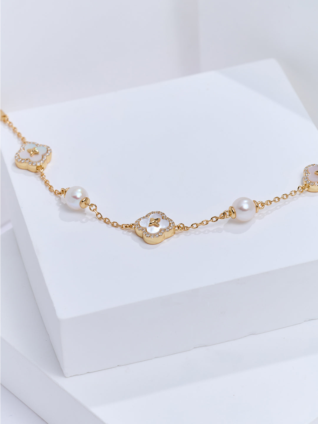 Bracelet élégant en perle d&