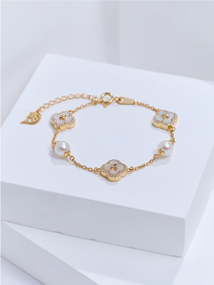 Bracelet élégant en perle d&