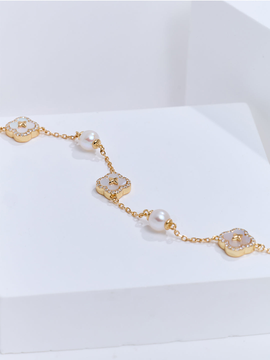 Bracelet élégant en perle d&