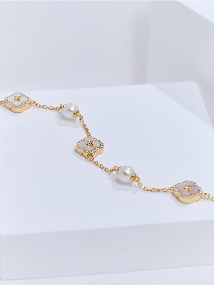 Bracelet élégant en perle d&
