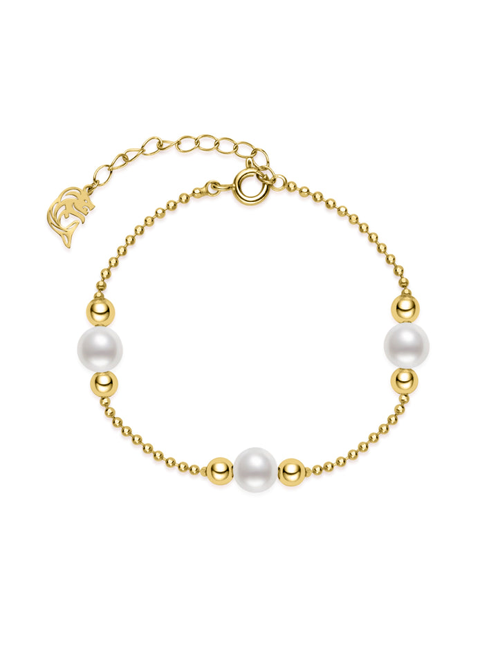 Pulsera de perlas de agua dulce de primera calidad WB00359 | BUBBLE