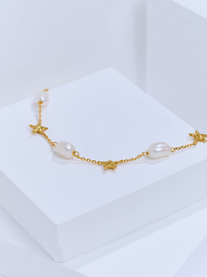 Elegant Freshwater Pearl Bracelet WB00363 | SANDS