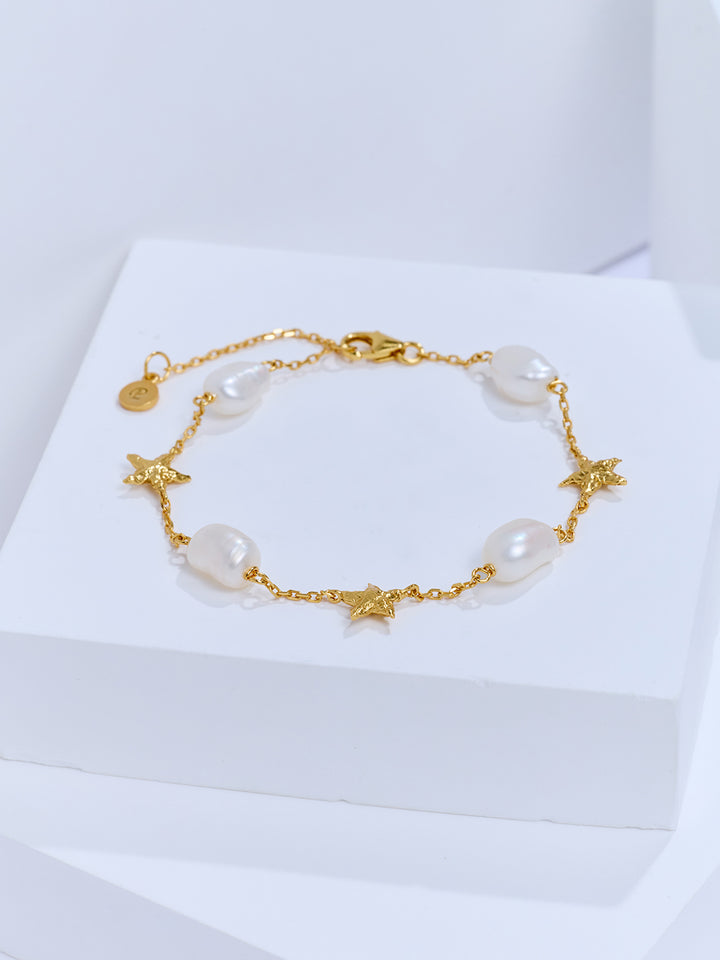 Elegant Freshwater Pearl Bracelet WB00363 | SANDS
