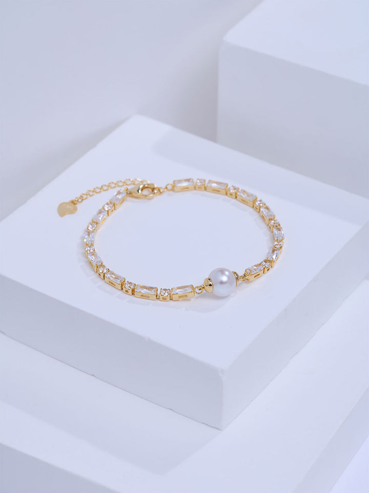 Top Grade Freshwater Pearl Bracelet WB00368 | CELESTE
