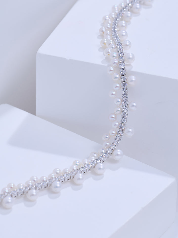 Top Lustre Freshwater Pearl Bracelet WB00369