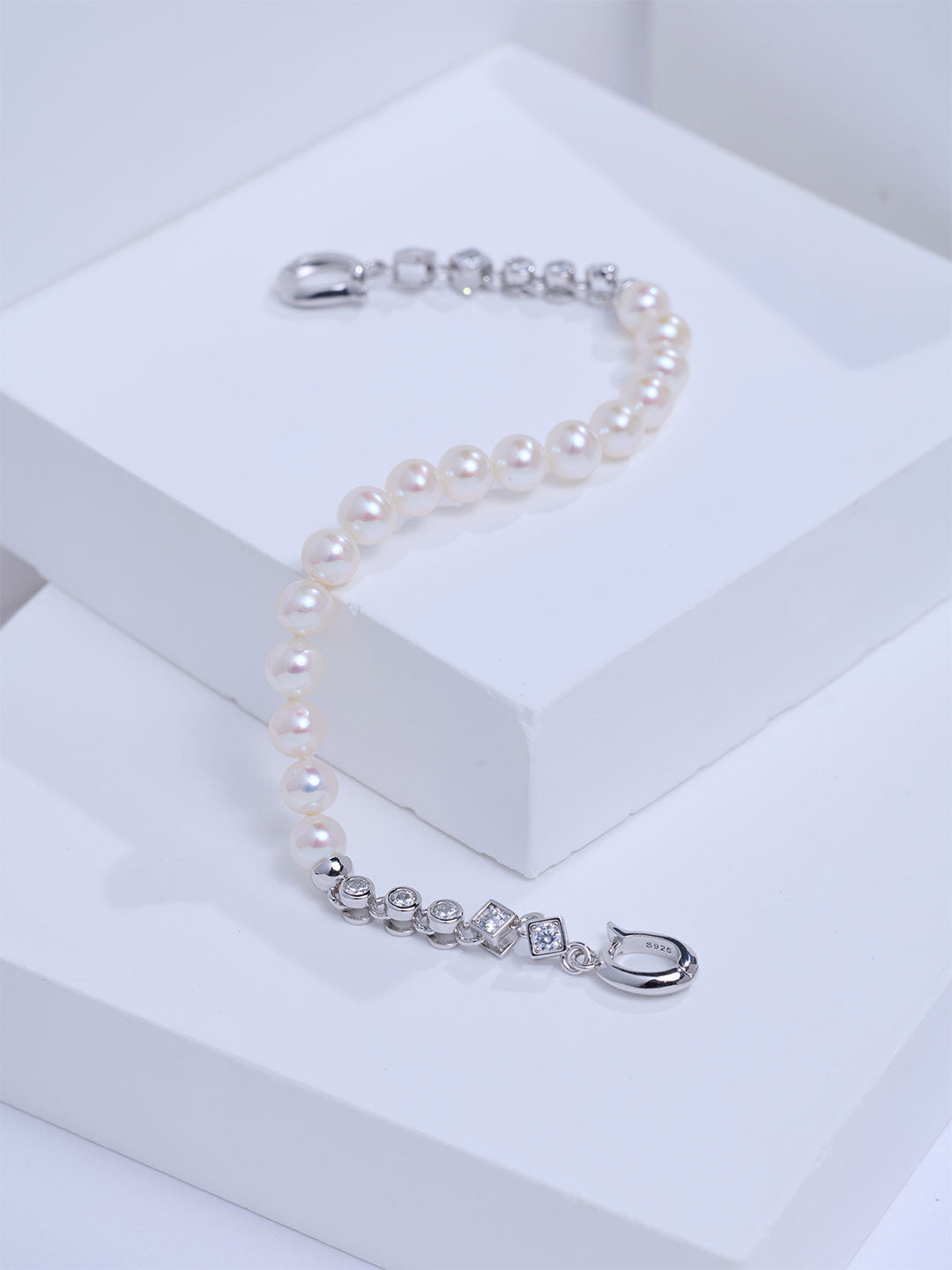 Top Grade Freshwater Pearl Bracelet WB00371 | BUBBLE