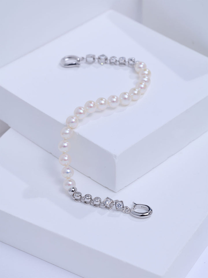 Top Grade Freshwater Pearl Bracelet WB00371 | BUBBLE