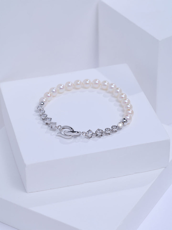 Top Grade Freshwater Pearl Bracelet WB00371 | BUBBLE