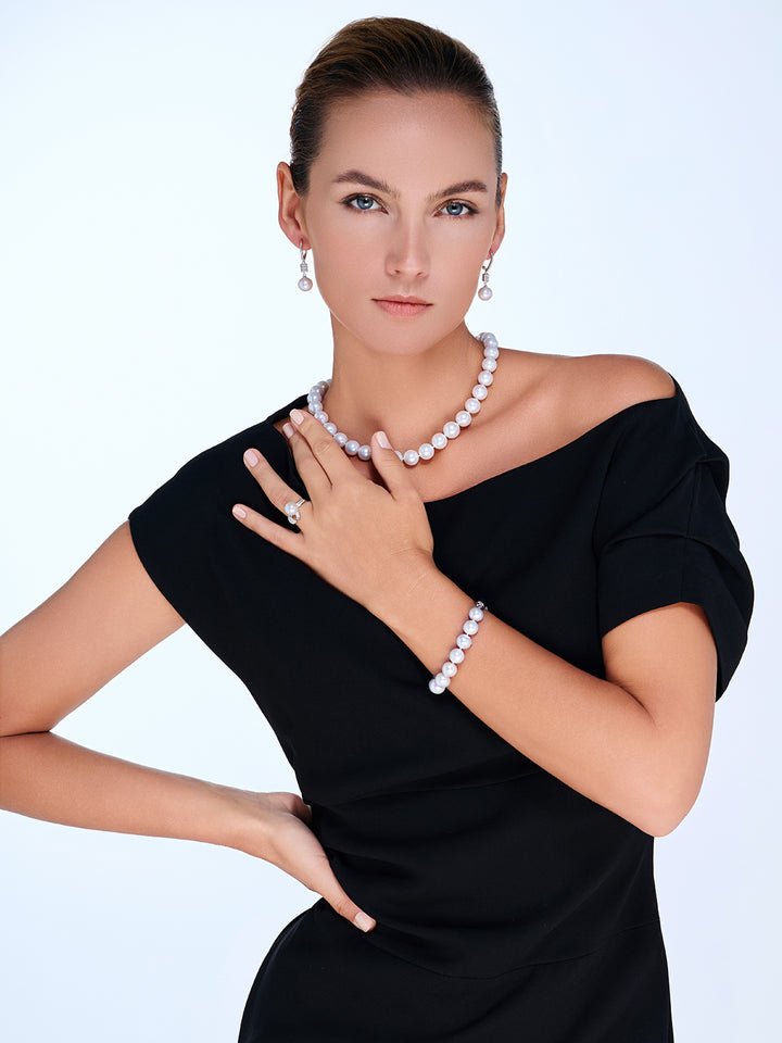 18k Gold Edison Pearl Necklace KN00043