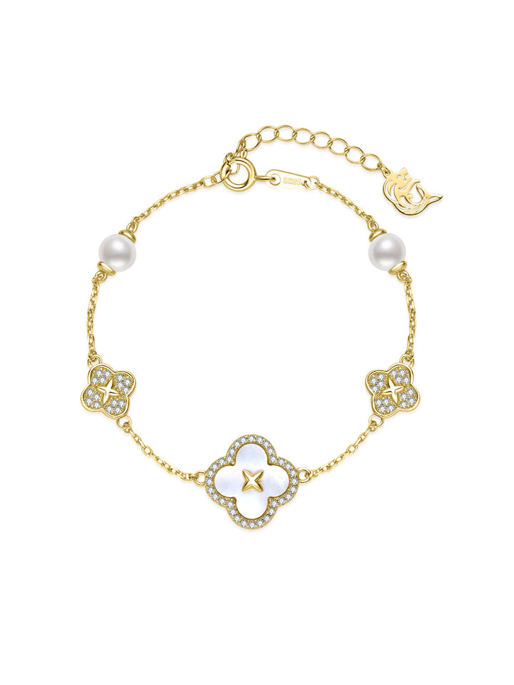 Elegant Freshwater Pearl Bracelet WB00380 | PERANAKAN