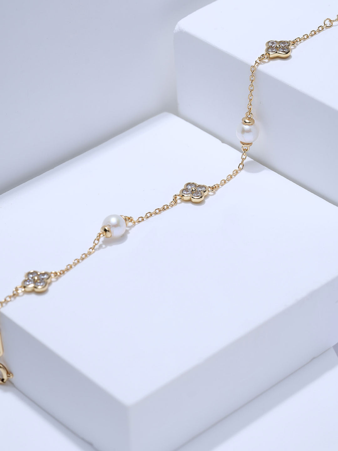 Elegant Freshwater Pearl Bracelet WB00383 | PERANAKAN