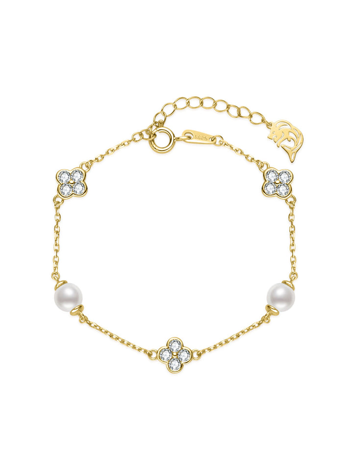 Elegant Freshwater Pearl Bracelet WB00383 | PERANAKAN