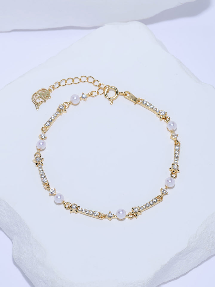 Top Grade Freshwater Pearl Bracelet WB00386 | STARRY