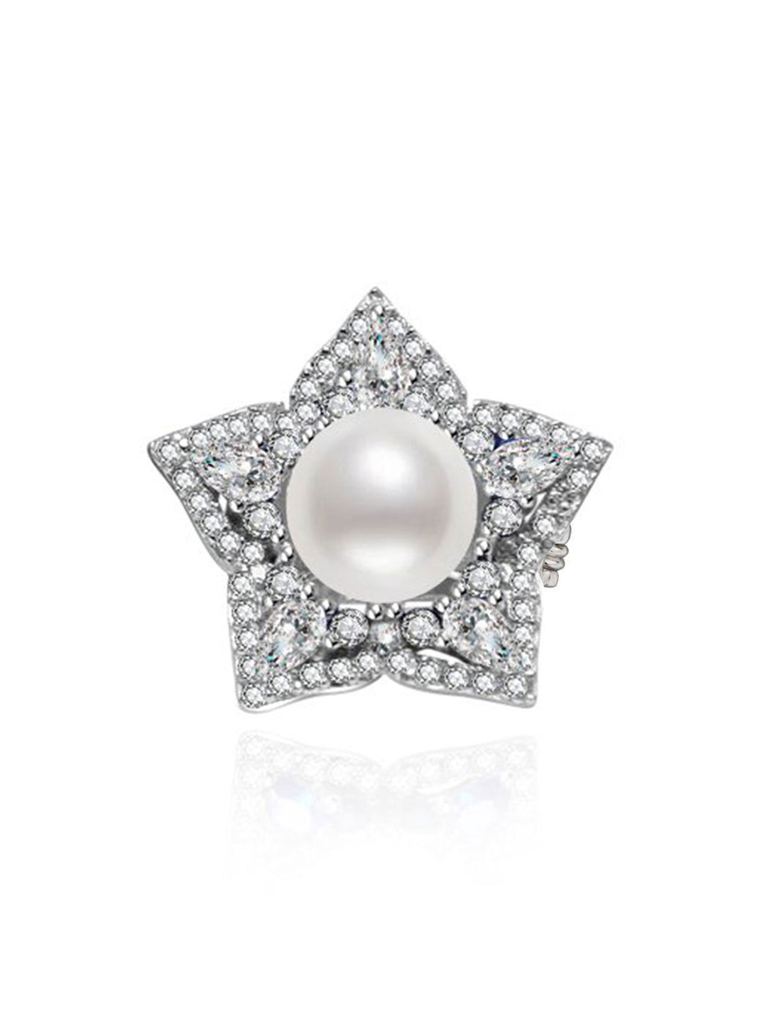 Broche de Perla de Agua Dulce Ocean Star WC00009 | OCEAN STAR