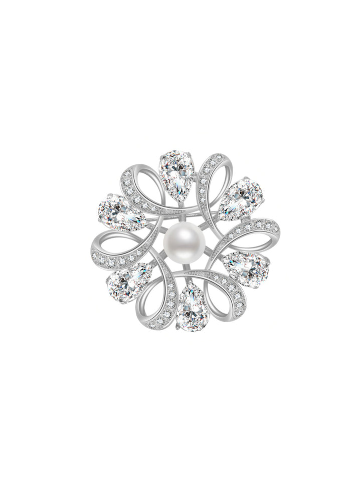 Passion for Life 淡水珍珠胸针 WC00063