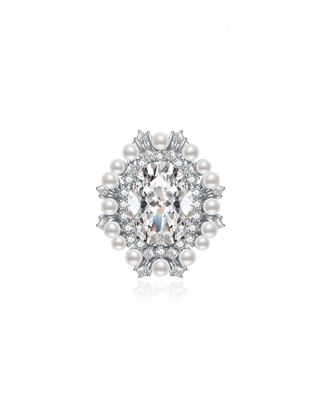 Freshwater Pearl Brooch WC00066 | CELESTE