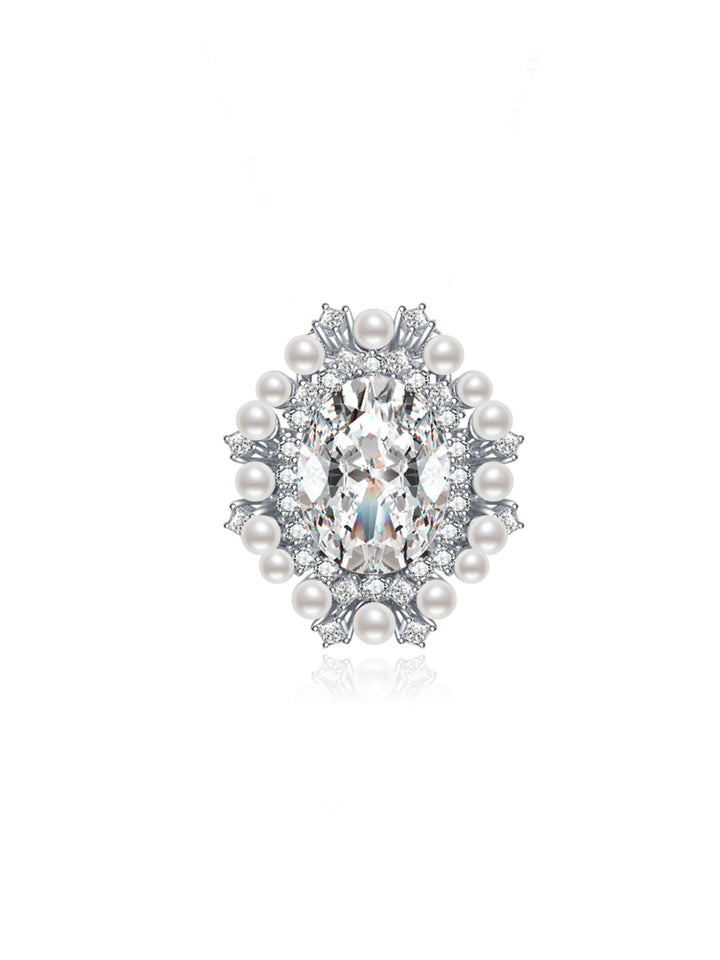 Freshwater Pearl Brooch WC00066 | CELESTE