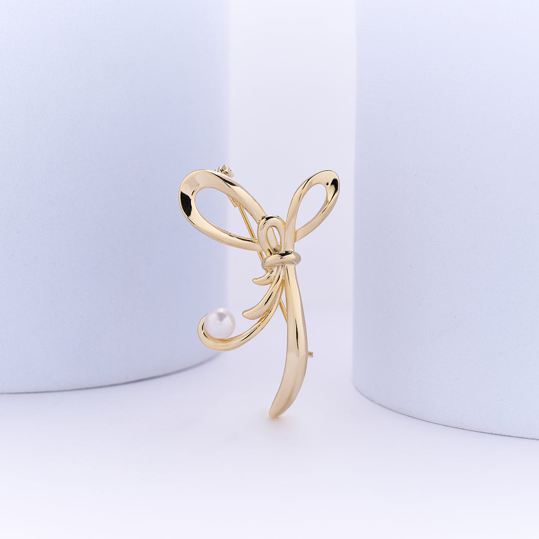 Passion for Life Freshwater Pearl Brooch WC00082 - PEARLY LUSTRE