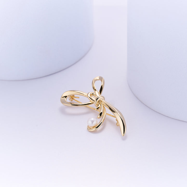 Passion for Life Freshwater Pearl Brooch WC00082 - PEARLY LUSTRE