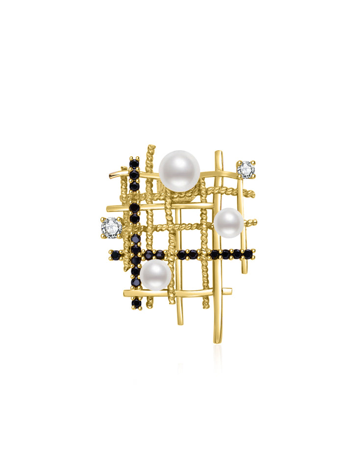 Top Grade Freshwater Pearl Brooch WC00084 | TWEED