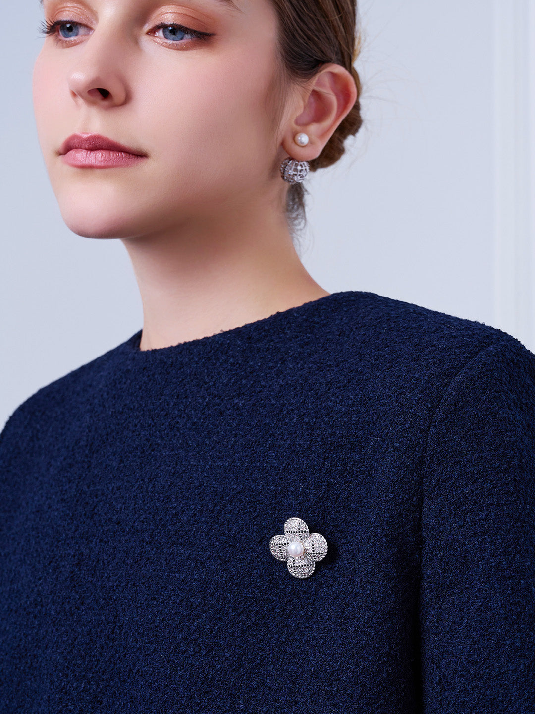 Top Grade Freshwater Pearl Brooch WC00090 | TWEED