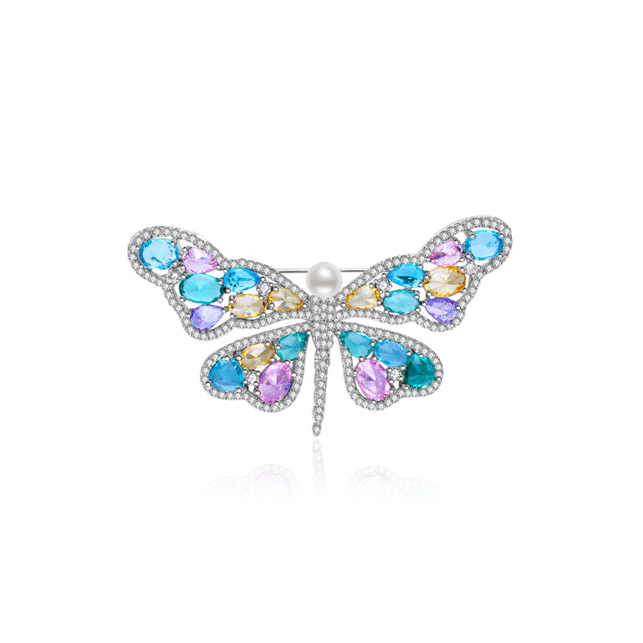 Elegant Freshwater Pearl Brooch WC00116