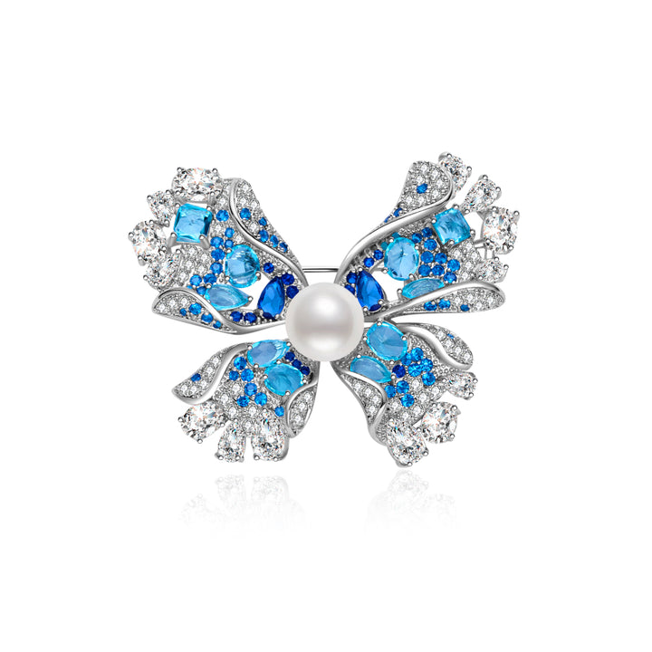 최고급 담수 진주 브로치 WC00122 | BUTTERFLY
