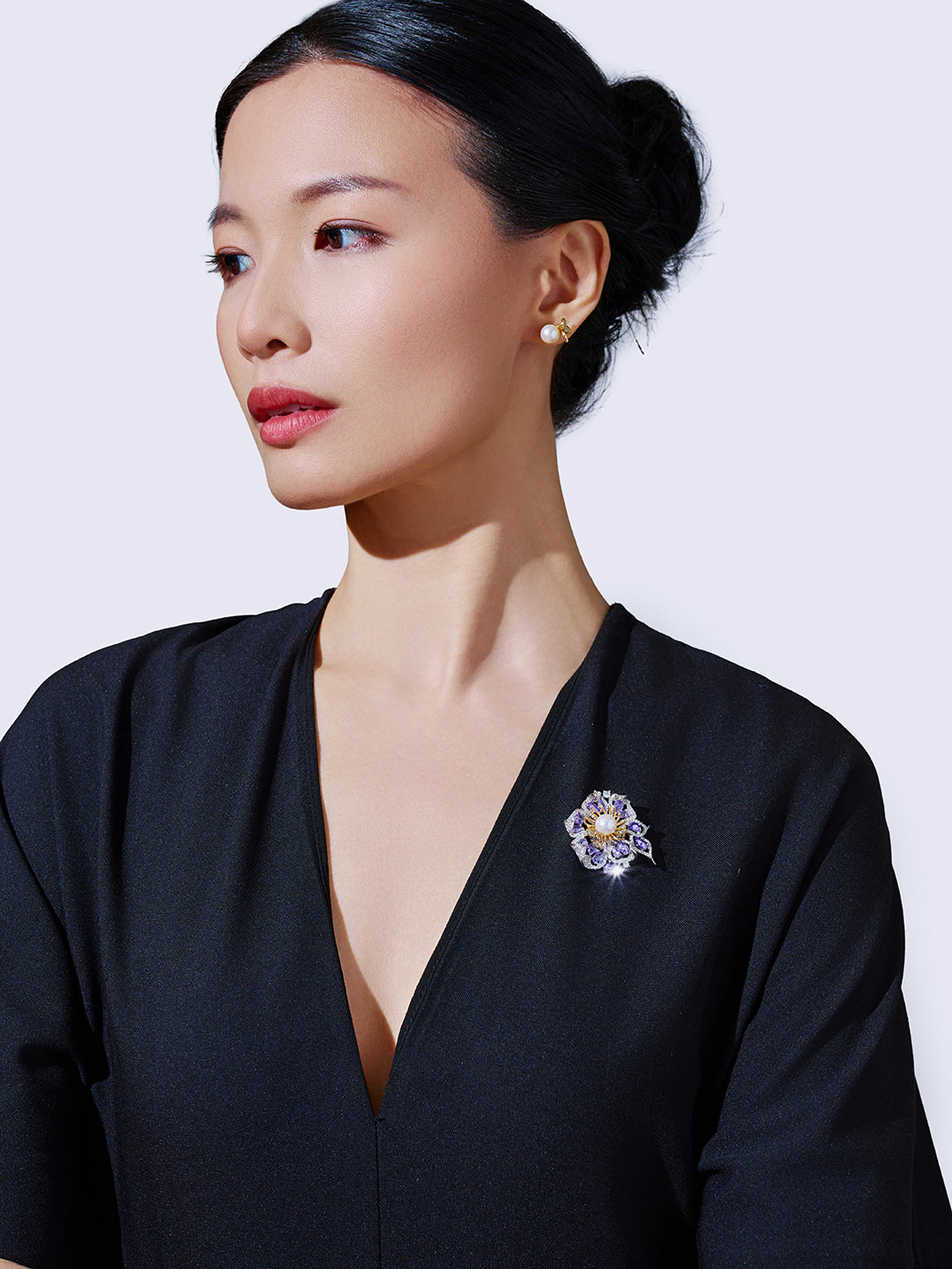 Top Grade Freshwater Pearl Brooch WC00129