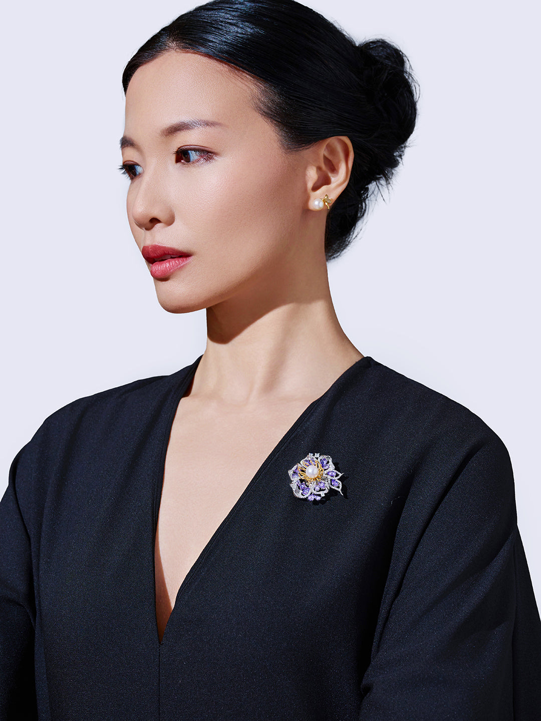 Top Grade Freshwater Pearl Brooch WC00129