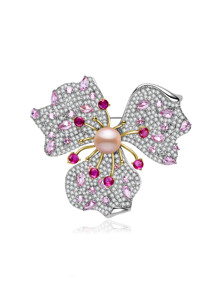 Top Grade Freshwater Pearl Brooch WC00131