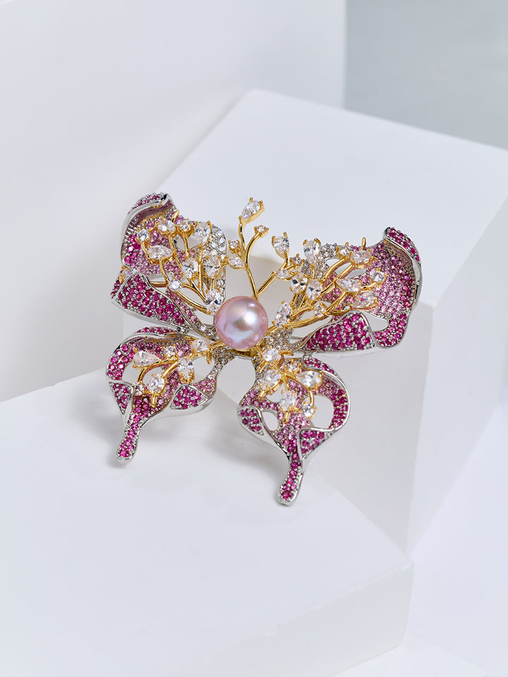 Peniti Mutiara Air Tawar Gred Atas WC00136 | BUTTERFLY