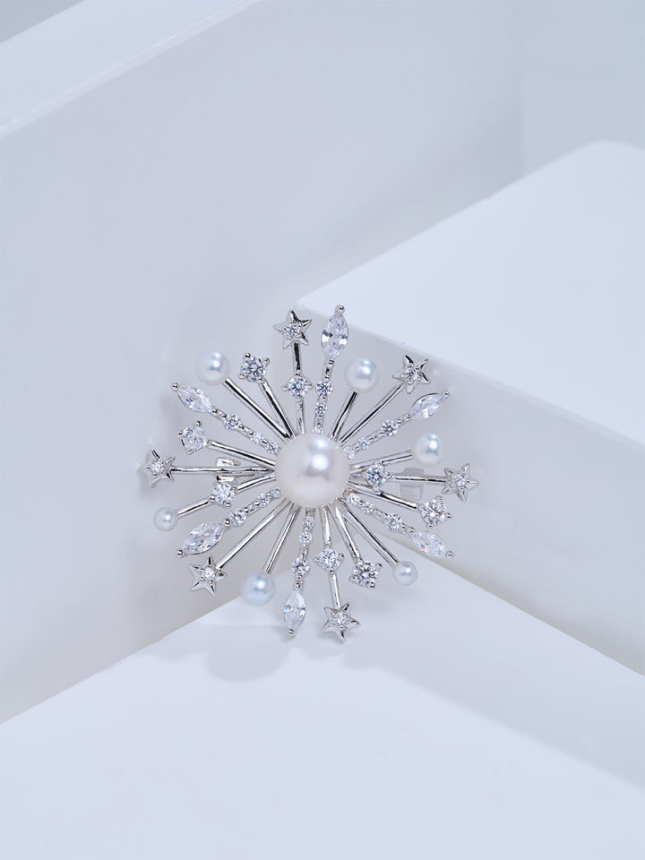 Top Grade Freshwater Pearl Brooch WC00137 | STARRY