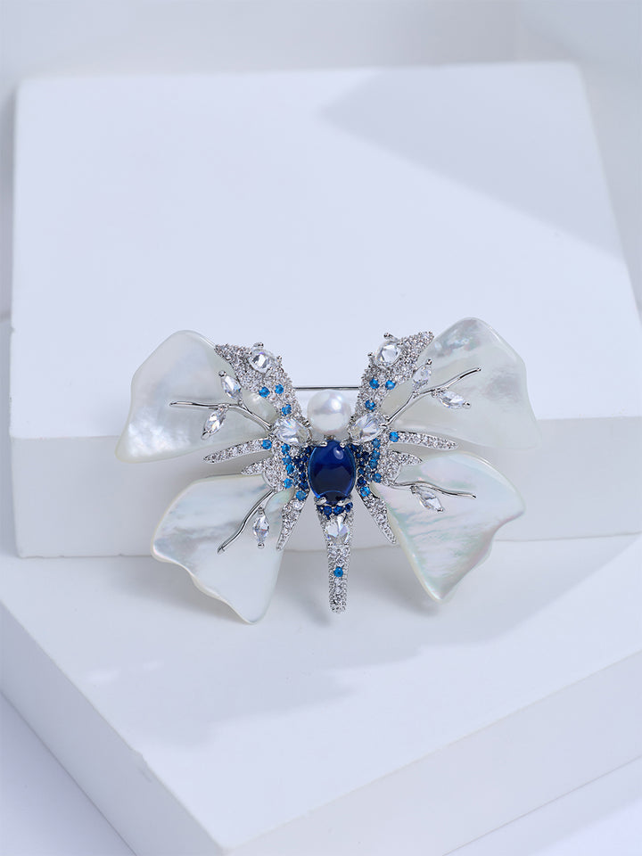 Top Grade Freshwater Pearl Brooch WC00142 | BUTTERFLY