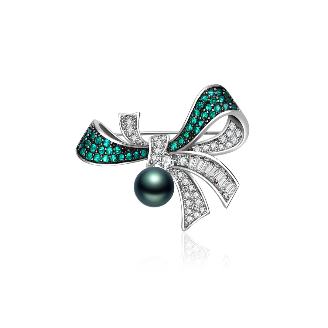 Top Lustre Tahitian Pearl Brooch WC00146