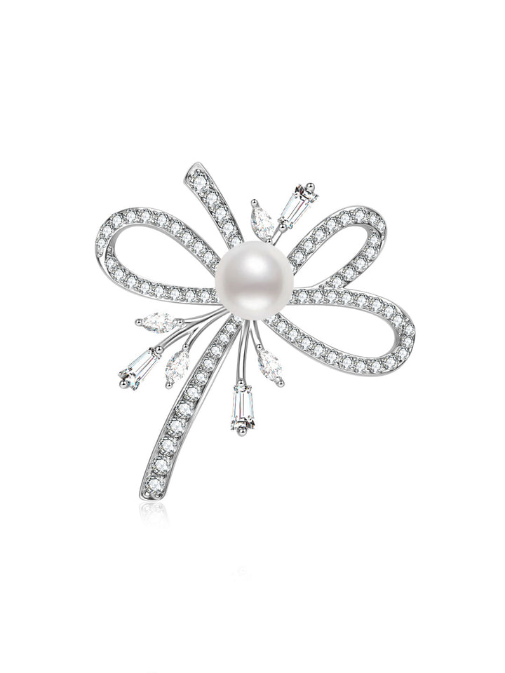 Top Grade Freshwater Pearl Brooch WC00154 | RIBBON