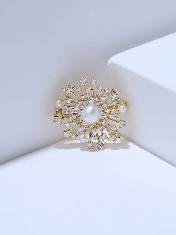 Top Grade Freshwater Pearl Brooch WC00155 | STARRY