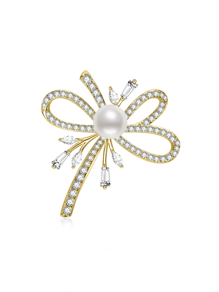 Top Grade Freshwater Pearl Brooch WC00156 | RIBBON