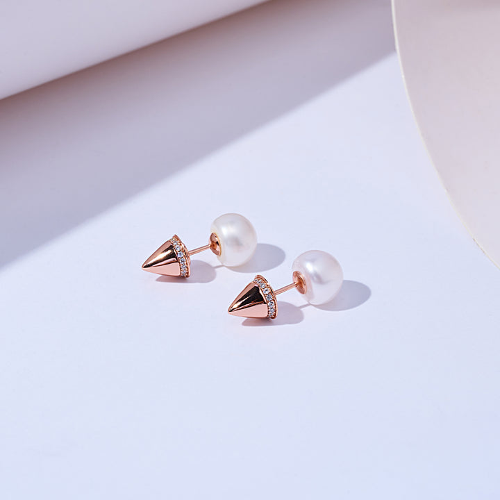 Asian Civilisations Museum Freshwater Pearl Earrings WE00052 | ACM Collection - PEARLY LUSTRE
