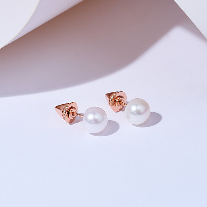 Asian Civilisations Museum Freshwater Pearl Earrings WE00052 | ACM Collection - PEARLY LUSTRE