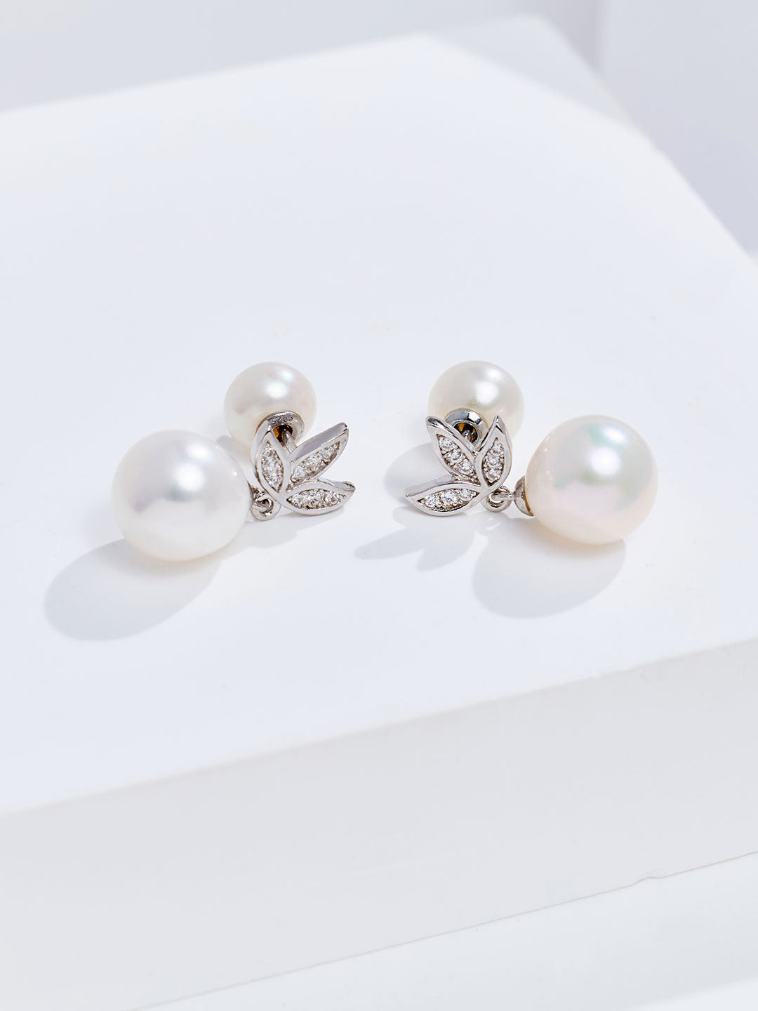 Elegant Freshwater Pearl Earrings WE00055