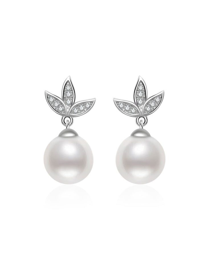 Elegant Freshwater Pearl Earrings WE00055