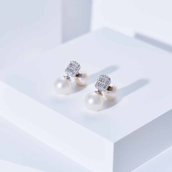 우아한 담수진주 귀걸이 WE00066