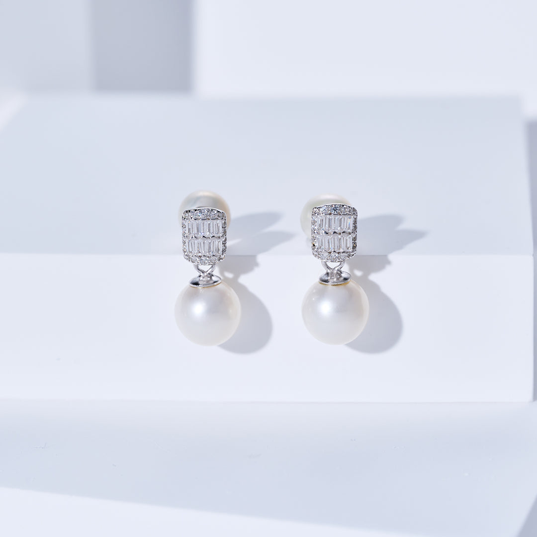 우아한 담수진주 귀걸이 WE00066